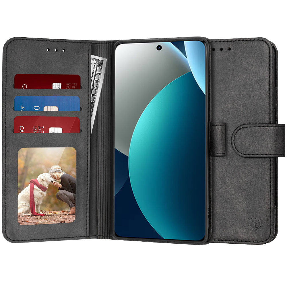 Techsuit - Diary Book - Xiaomi Redmi Note 15 Pro 4G - Black