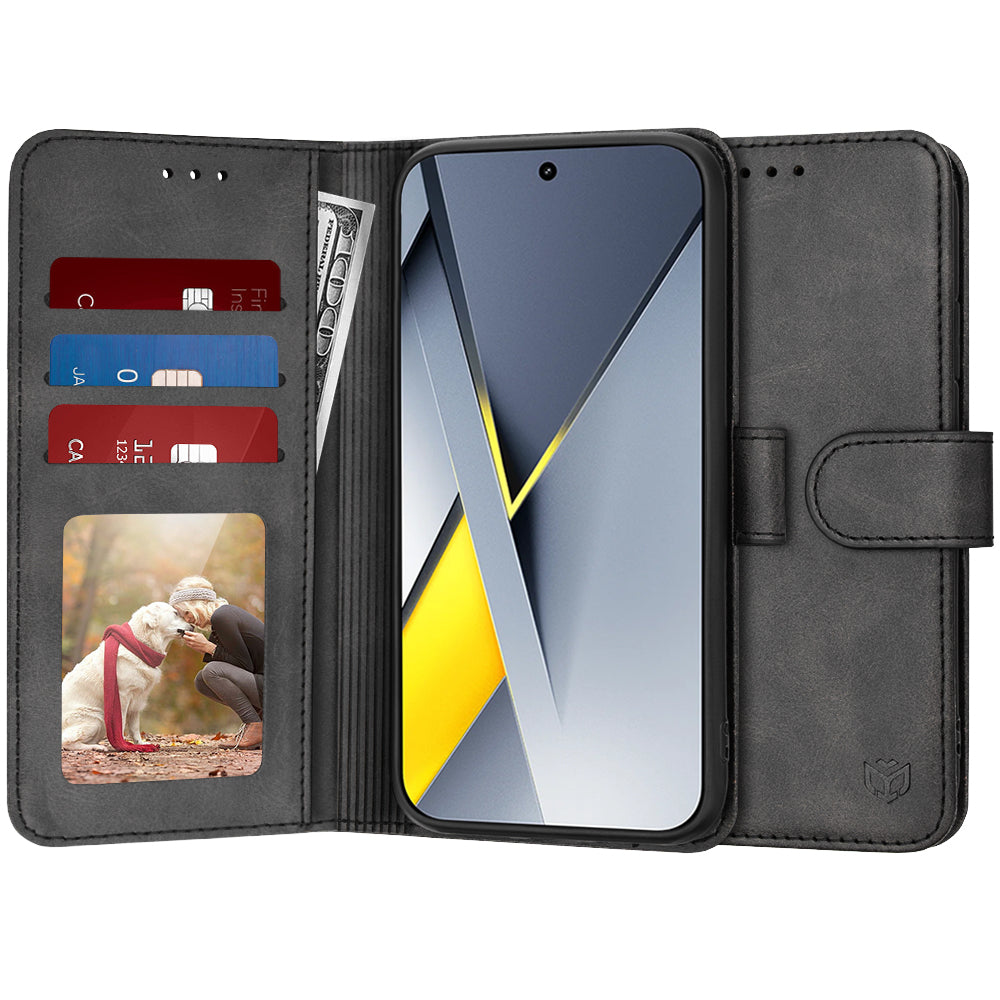Techsuit - Diary Book - Xiaomi Poco F8 Pro - Black