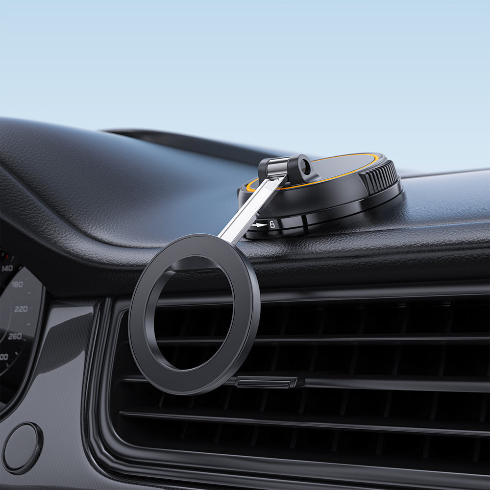 Acefast- Car Holder (D55) Suport Acefast- Car Holder (D55) for Dashboard / Windshield, 360°, Dual-Axis, Foldable, Powerf