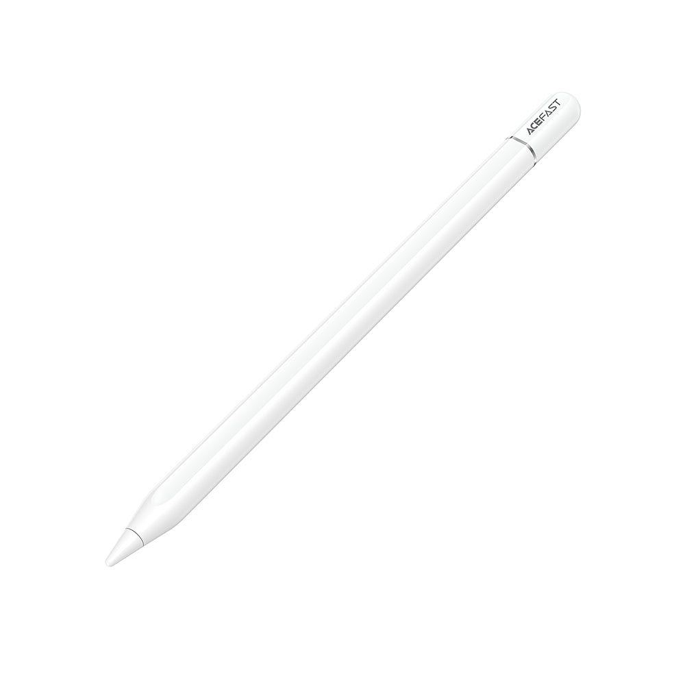 Acefast - Stylus Pen (V3) - for iPad, Active, Capacitive, with Wireless Charging, Minimal Lag, 90mAh, Type-C - White