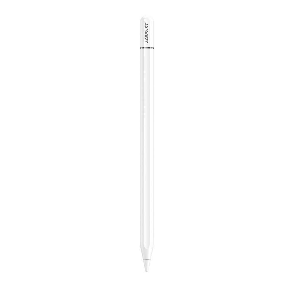 Acefast - Stylus Pen (V3) - for iPad, Active, Capacitive, with Wireless Charging, Minimal Lag, 90mAh, Type-C - White