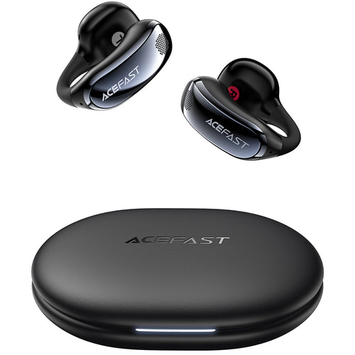 Acefast - Wireless Earbuds Aceclip Pro (FA006) - OWS Stereo, BT 5.4, Dual-mic Noise Cancelling, 400mAh, IP55, Type-C - B