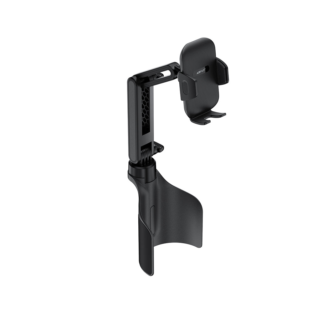 Acefast- Car Holder (D63) - with 2 Bases, Reliable Clamps, One-key Opening, Flexible Rod, Non‑slip Silicone, Universal -