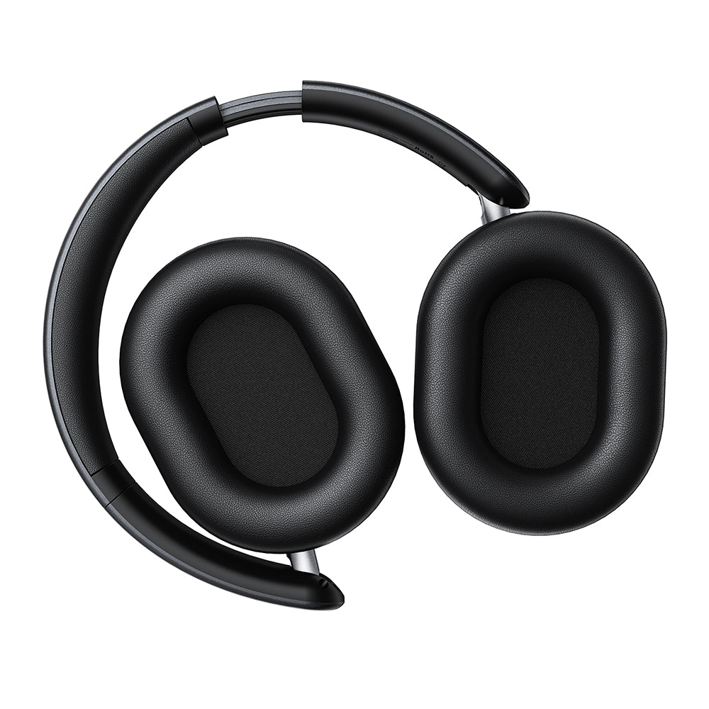 Acefast Casti Acefast Wireless Headset (H12), 4-Mic Hybrid ANC, 40mm Hi-Fi, BT 5.4, Game Mode, Bass Boost, HD Mic, Negru