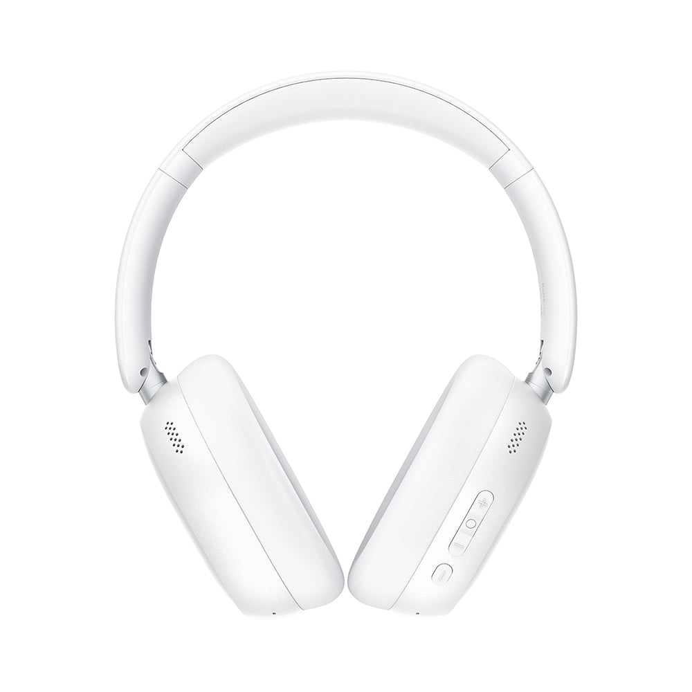 Acefast Casti Acefast Wireless Headset (H12), 4-Mic Hybrid ANC, 40mm Hi-Fi, BT 5.4, Game Mode, Bass Boost, HD Mic, Alb