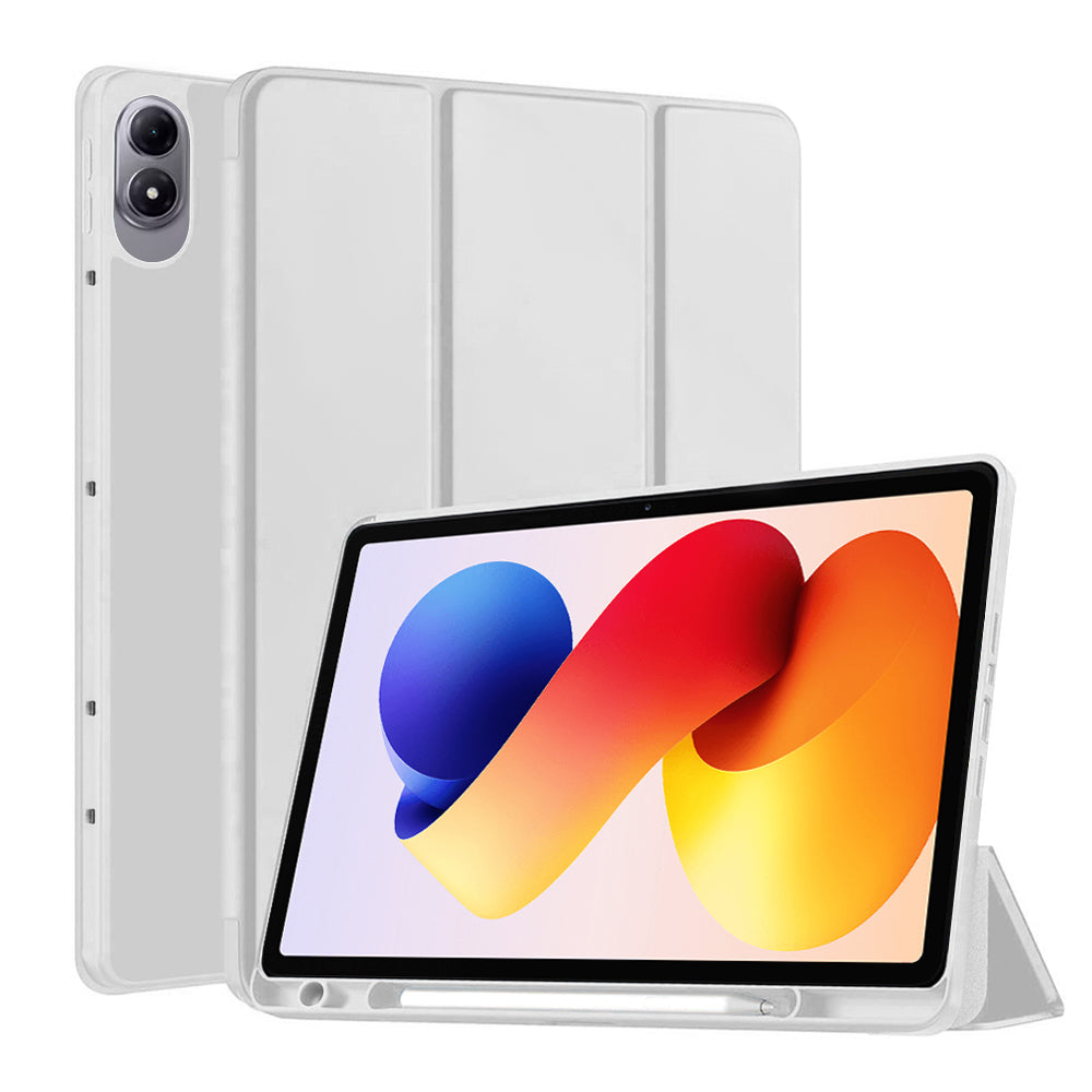 Techsuit - Flex Trifold (with Pencil Holder) - Xiaomi Redmi Pad 2 Pro - Gray