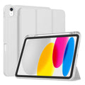 Techsuit - Flex Trifold (with Pencil Holder) - iPad 10 (2022) 10.9 / 11 (2025) - Gray