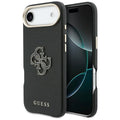 Husa pentru iPhone 17 Air - Guess Hardcase Resin Logo (GUHCP17M5PS4RGGK) - Black