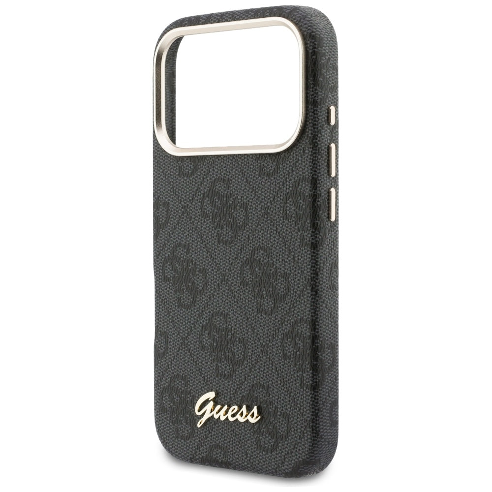 Guess - 4G Script MagSafe (GUHMP17L5P4FWMSK) - iPhone 17 Pro - Black