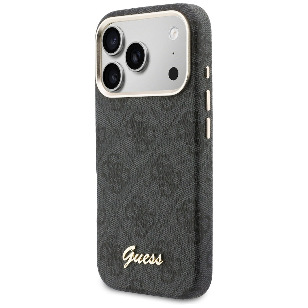 Guess - 4G Script MagSafe (GUHMP17L5P4FWMSK) - iPhone 17 Pro - Black