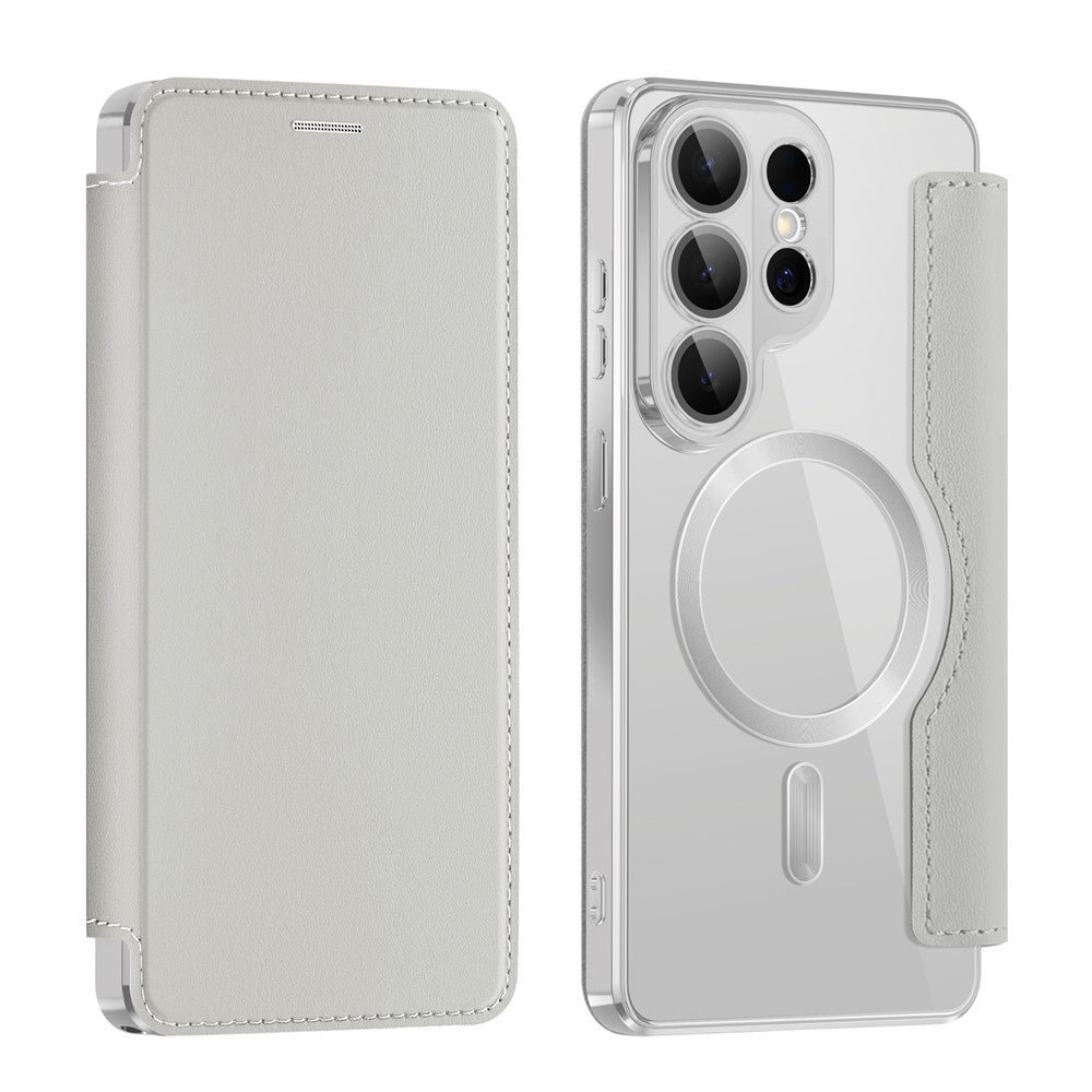 Techsuit - SmartMag Book Case - Samsung Galaxy S26 Ultra - Gray