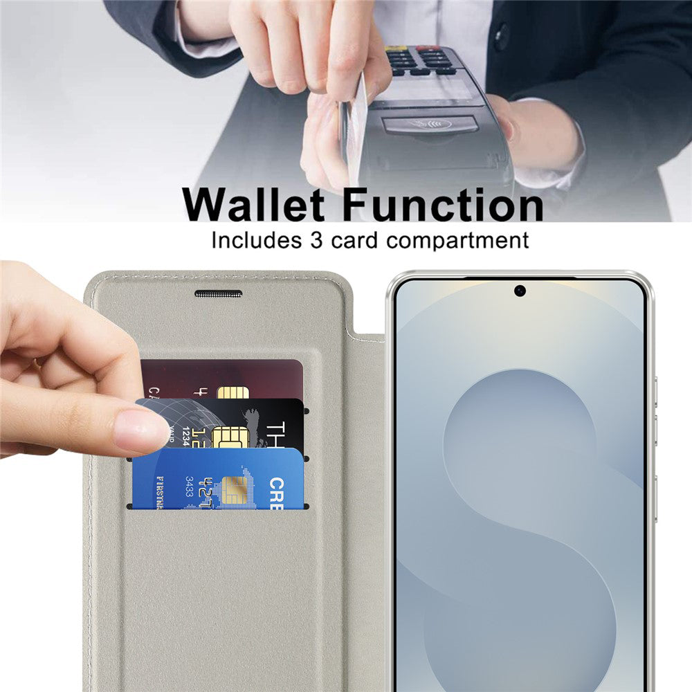Techsuit - SmartMag Book Case - Samsung Galaxy S26 Ultra - Gray