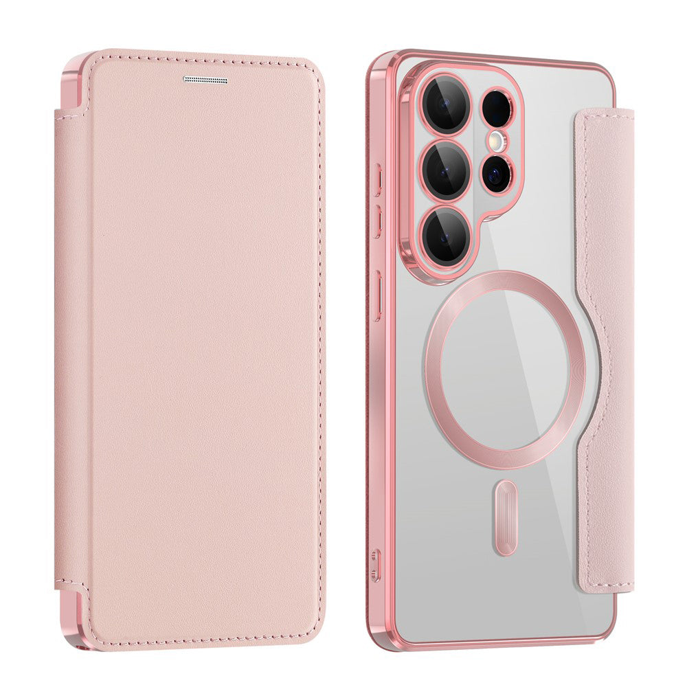Techsuit - SmartMag Book Case - Samsung Galaxy S26 Ultra - Pink