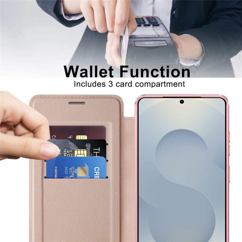 Techsuit - SmartMag Book Case - Samsung Galaxy S26 Ultra - Pink