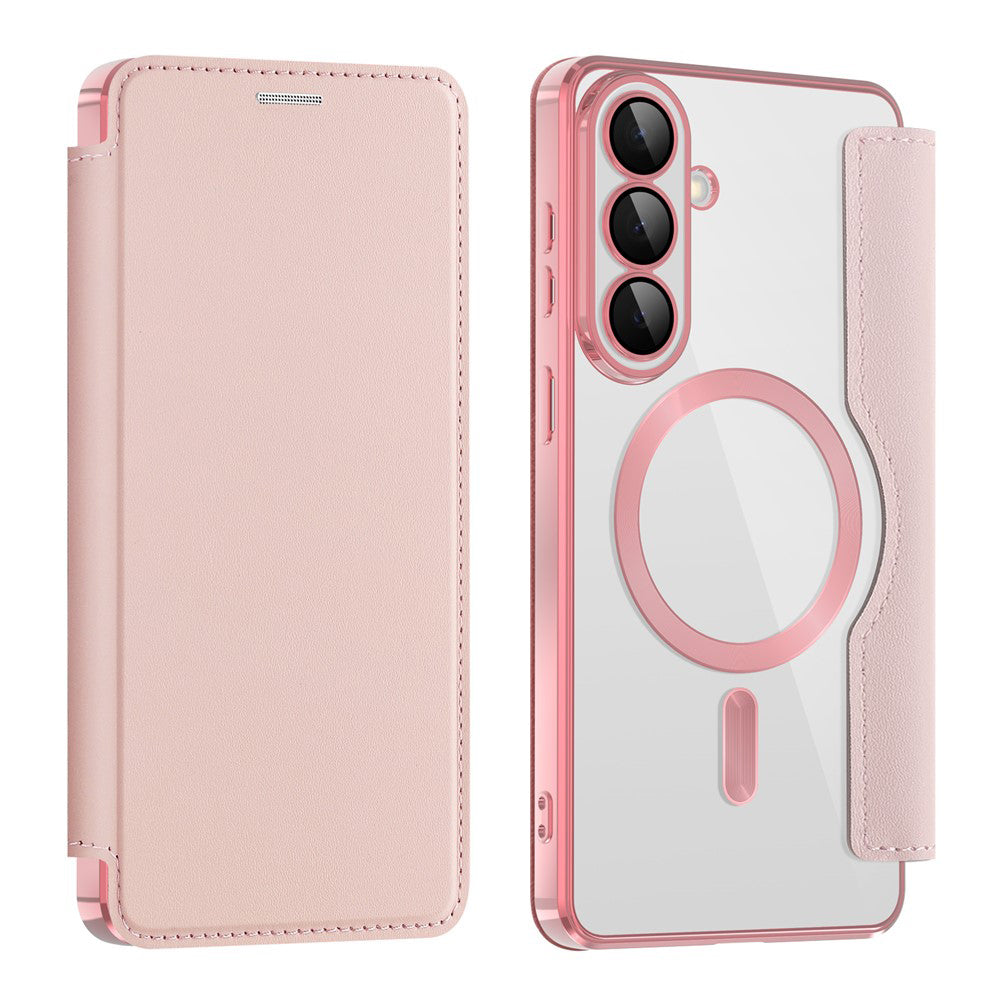 Techsuit - SmartMag Book Case - Samsung Galaxy S26 Plus - Pink
