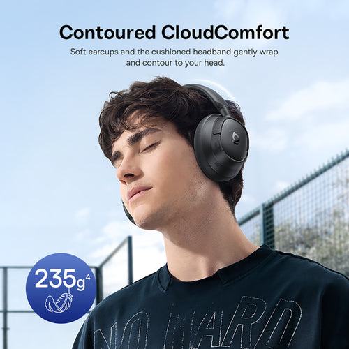 Casti Baseus Bass BH1 NC (A0203703), Bluetooth 6.0 ANC, Negru