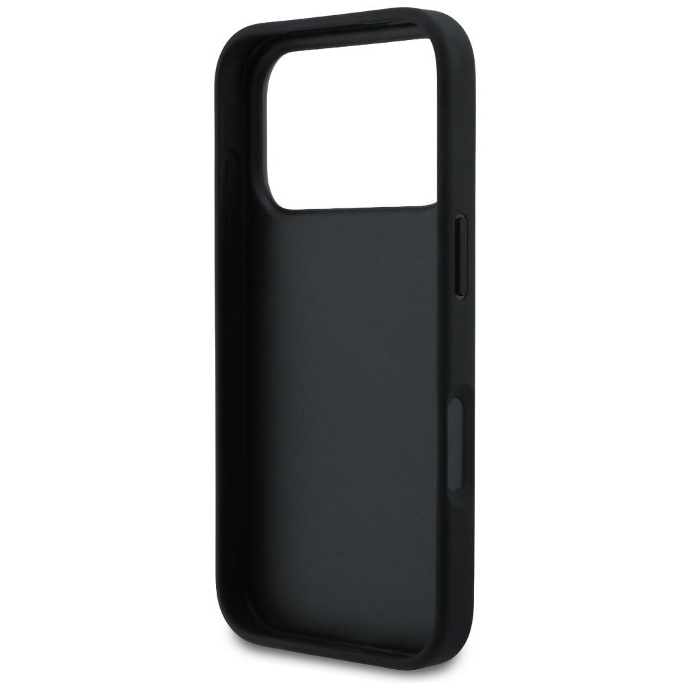 Karl Lagerfeld - Hardcase Rhinestone with K&C Pin (KLHCP17L6PRKCLK) - iPhone 17 Pro - Black