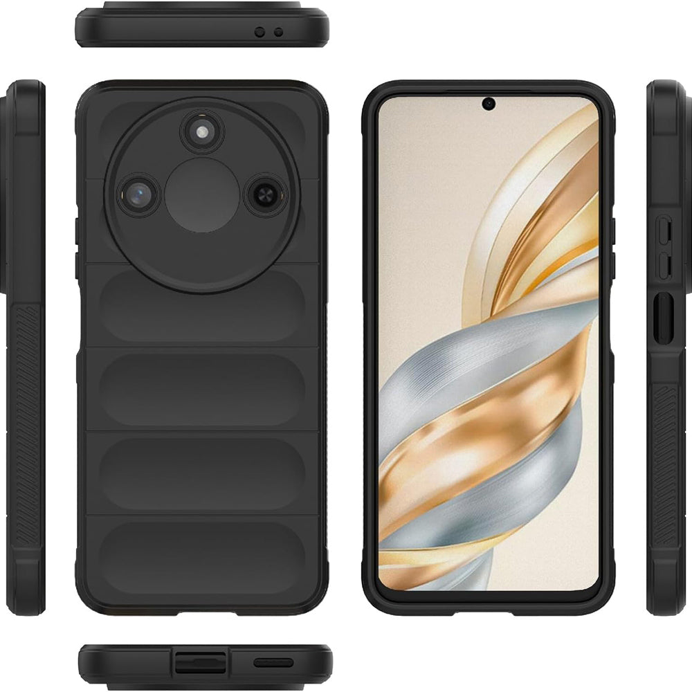Husa de protectie Techsuit Magic Shield compatibil cu Honor X9c Smart, Negru