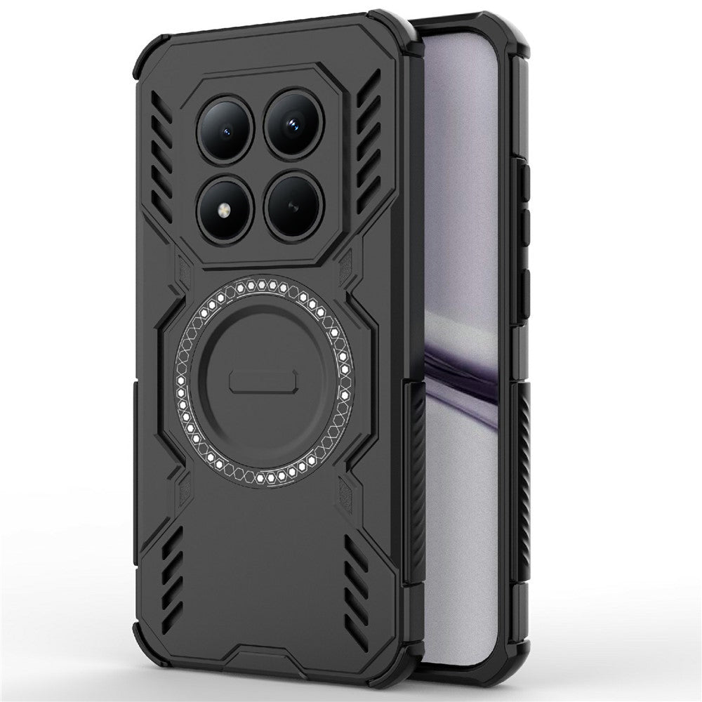 Techsuit - ArmorMag Case - Xiaomi Redmi Note 15 Pro+ 5G / Poco M8 Pro 5G - Black