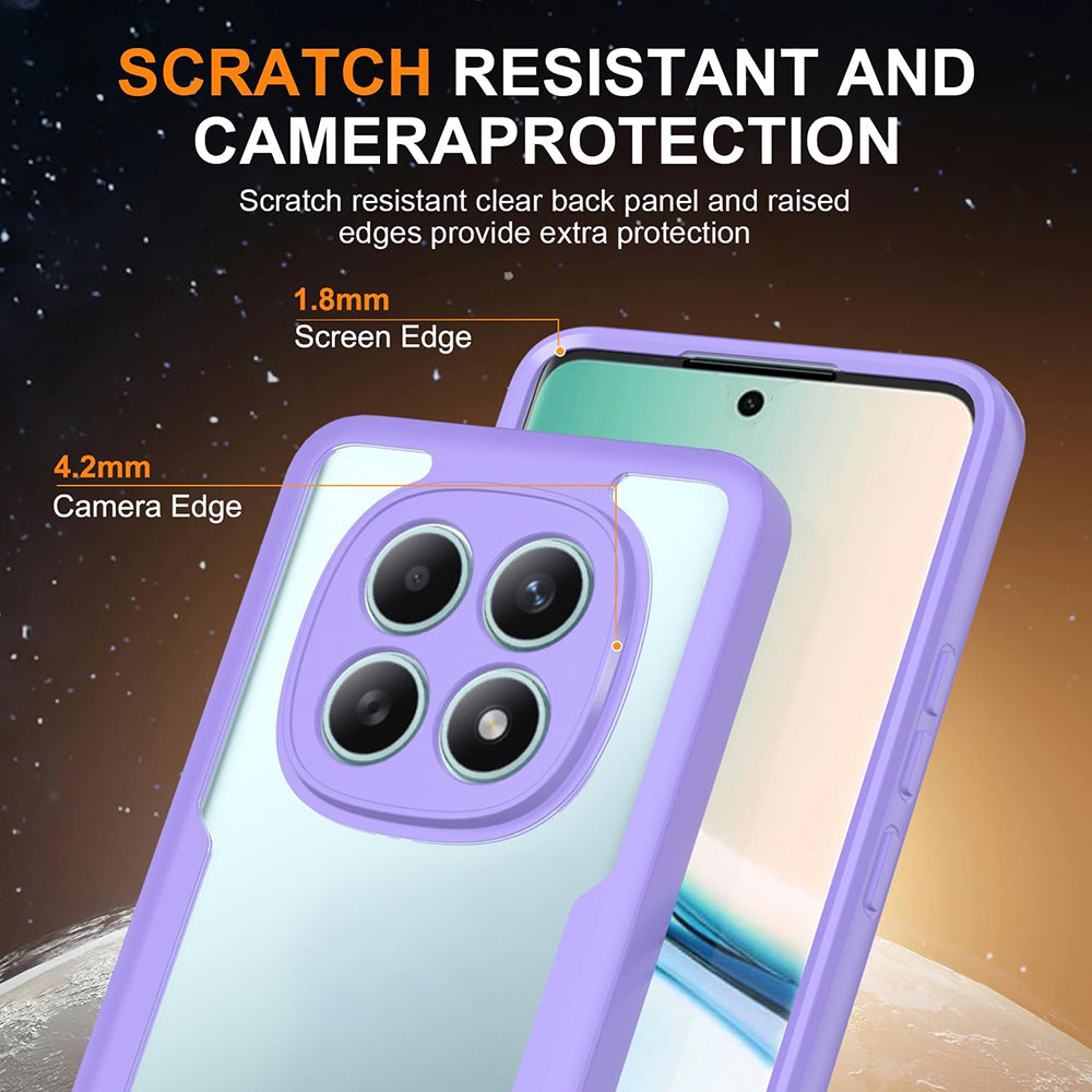 Techsuit - ColorVerse 360 Series + Screen Protector - Xiaomi Redmi Note 15 4G - Purple