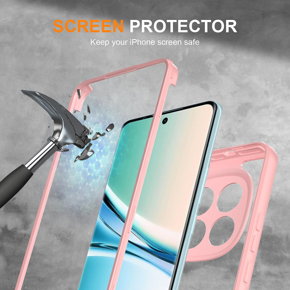 Techsuit - ColorVerse 360 Series + Screen Protector - Xiaomi Redmi Note 15 4G - Pink