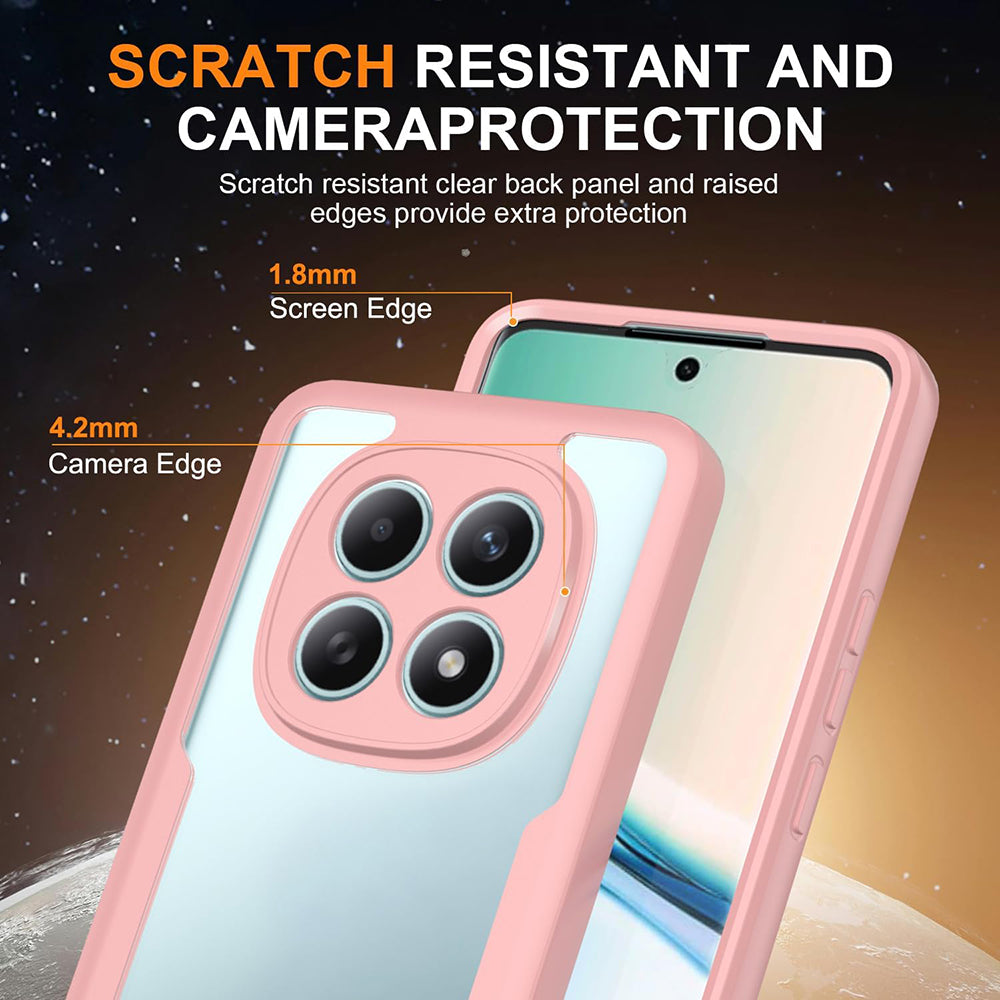 Techsuit - ColorVerse 360 Series + Screen Protector - Xiaomi Redmi Note 15 4G - Pink
