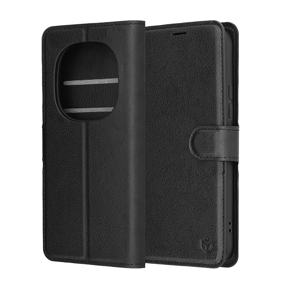Techsuit - Leather Folio - Xiaomi Redmi Note 15 Pro+ 5G / Poco M8 Pro 5G - Black