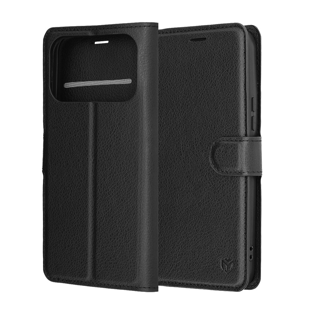 Techsuit - Leather Folio - Xiaomi Poco F8 Ultra - Black