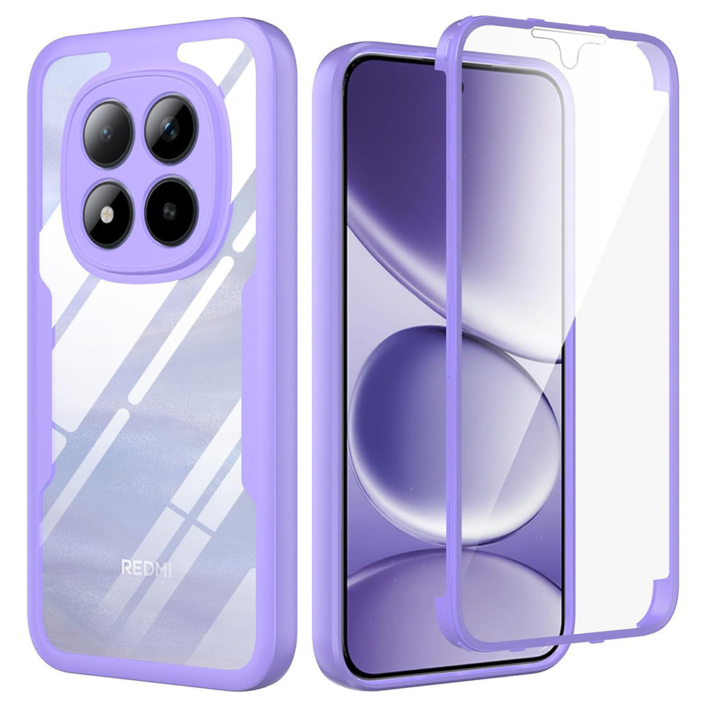 Techsuit - ColorVerse 360 Series + Screen Protector - Xiaomi Redmi Note 15 Pro+ 5G / Poco M8 Pro 5G - Purple