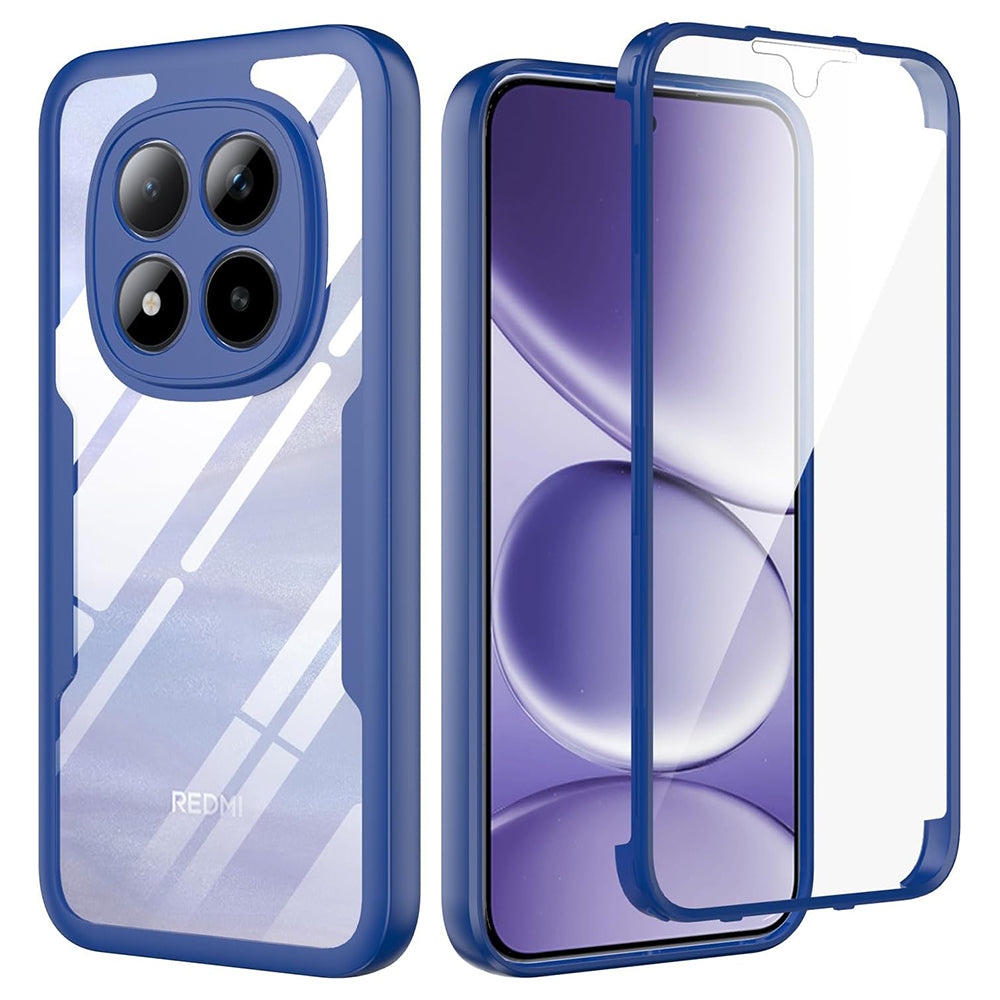 Techsuit - ColorVerse 360 Series + Screen Protector - Xiaomi Redmi Note 15 Pro+ 5G / Poco M8 Pro 5G - Blue