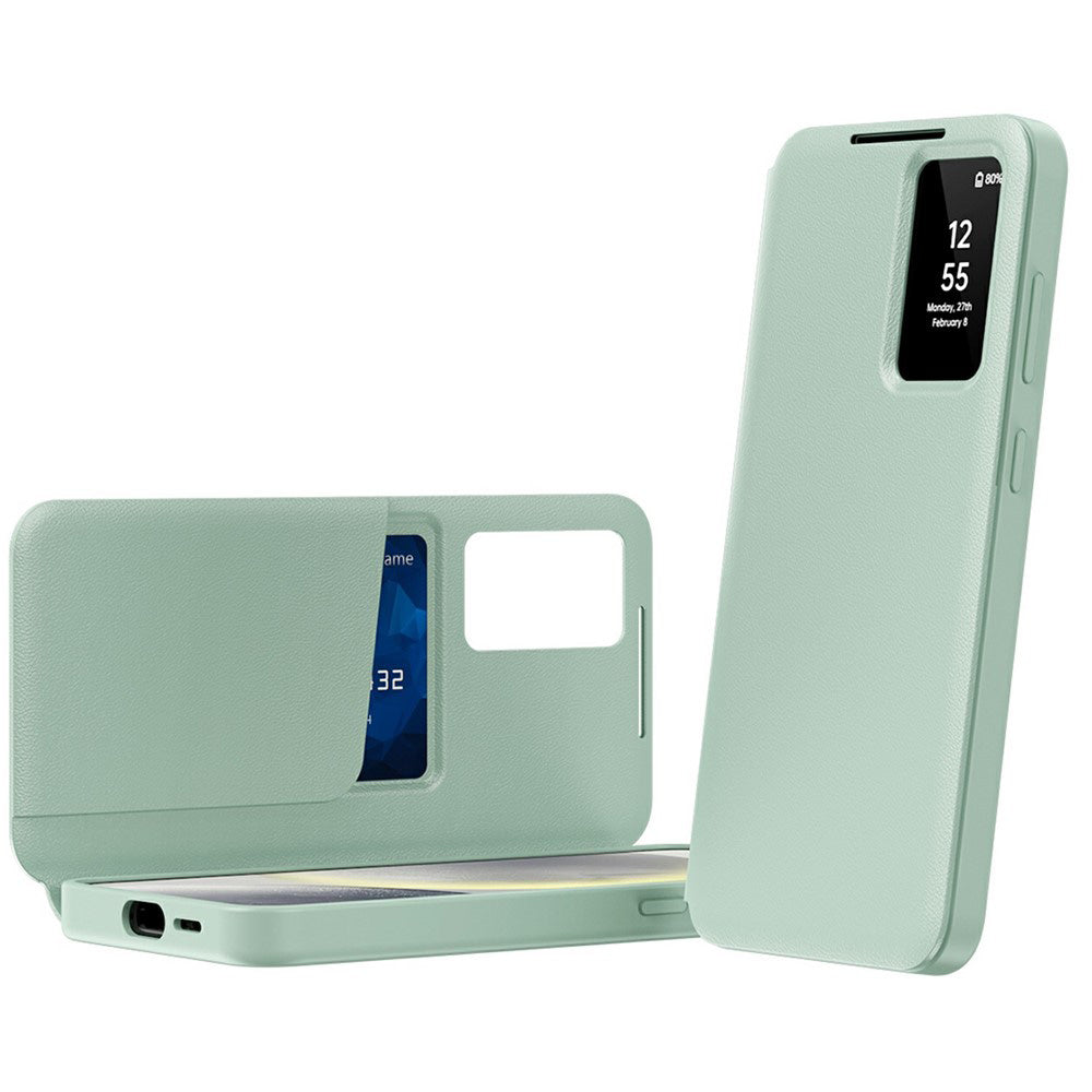 TechSuit Husa de protectie Techsuit SmartView Series compatibil cu Samsung Galaxy A57 5G, Verde – imagine 2
