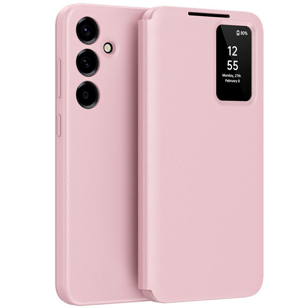 TechSuit Husa de protectie Techsuit SmartView Series compatibil cu Samsung Galaxy A57 5G, Roz