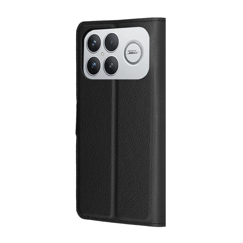 Techsuit - Leather Folio - Xiaomi Poco F8 Ultra - Black