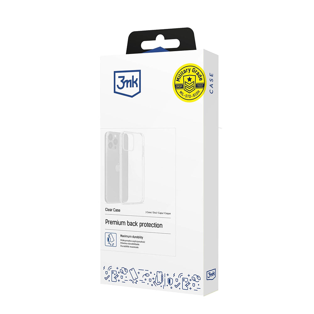 3mk - Clear Case - OnePlus 15R - Transparent