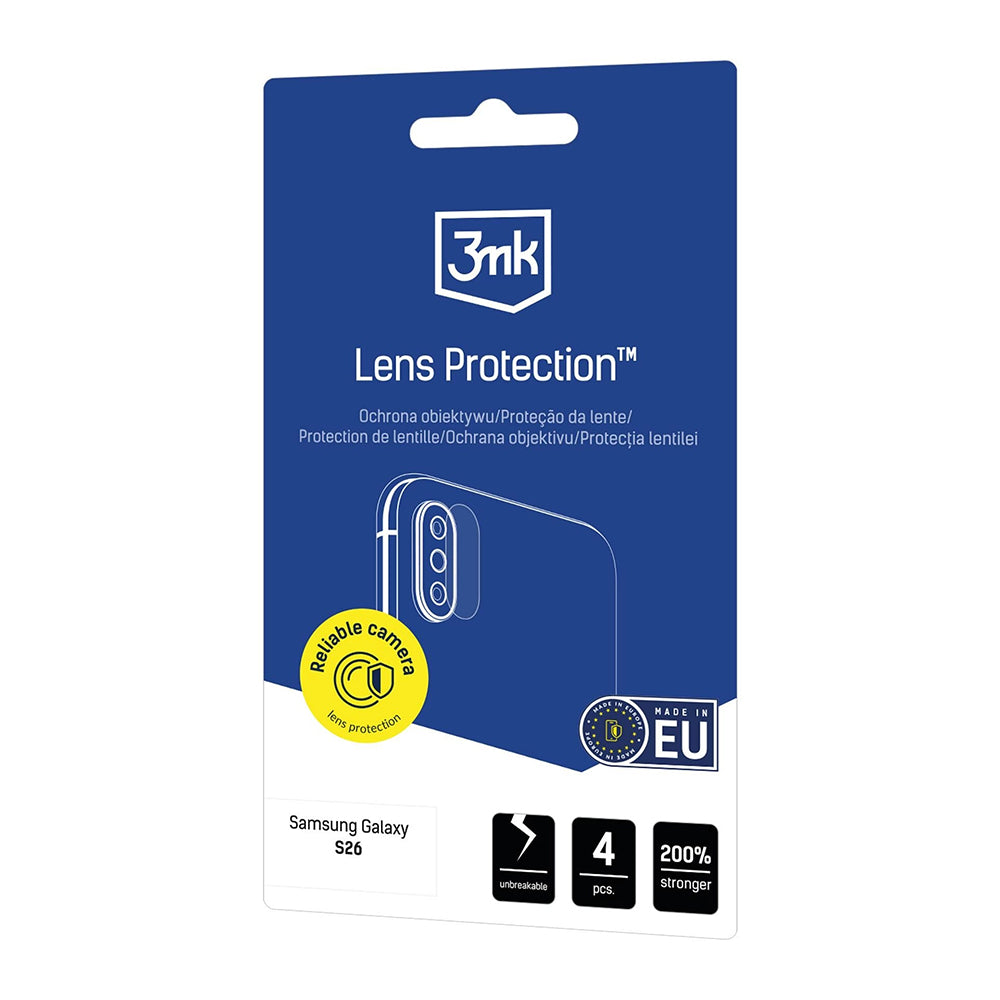 3mk - Lens Protection (4 pack) - Samsung Galaxy S26 - Clear