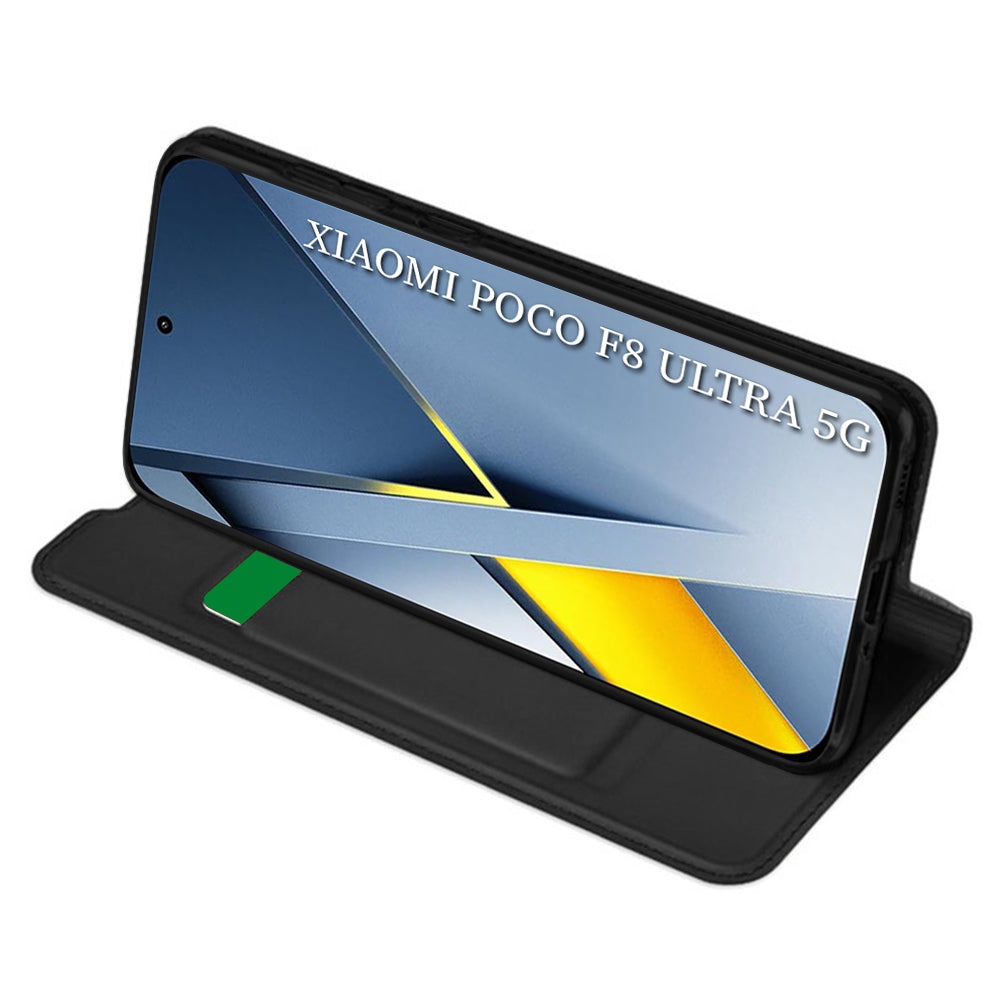 Techsuit - Magskin Book - Xiaomi Poco F8 Ultra - Black
