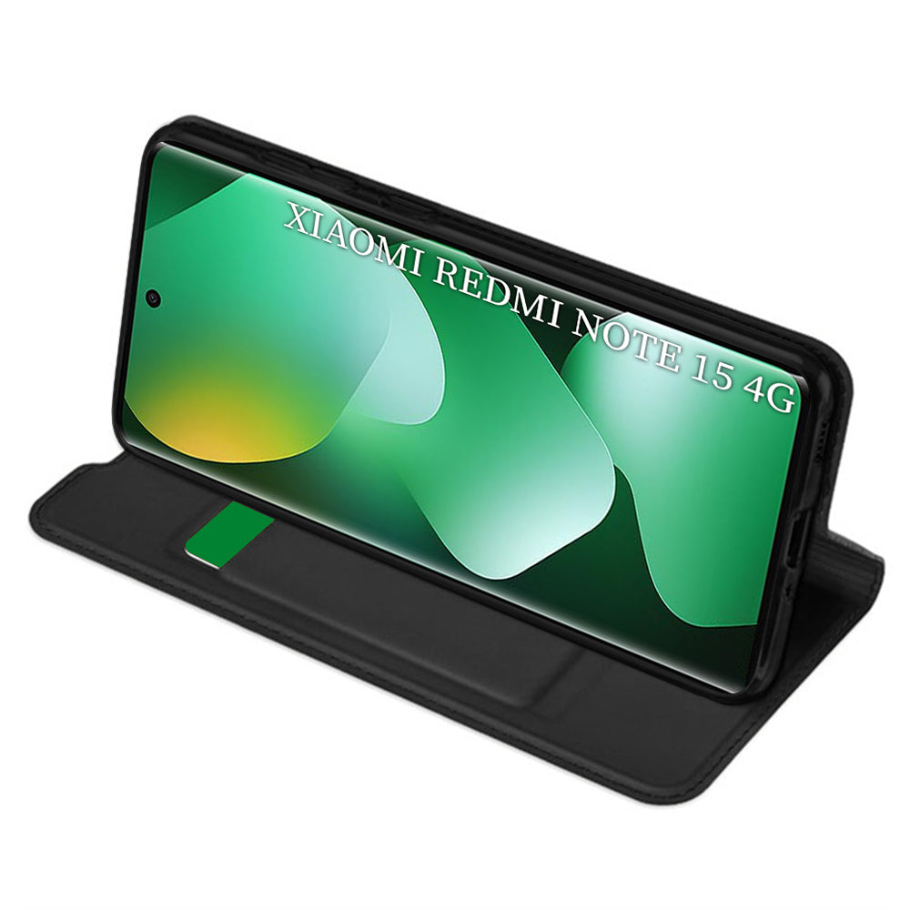 Techsuit - Magskin Book - Xiaomi Redmi Note 15 5G / Note 15 4G / Poco M8 5G - Black