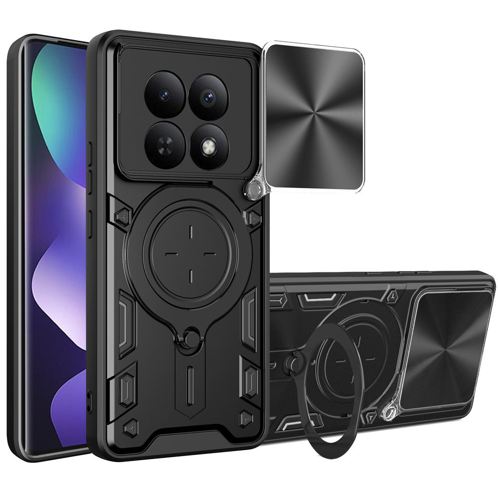 Techsuit - CamGuard Pro - Xiaomi Redmi Note 15 5G / Note 15 4G / Poco M8 5G - Black