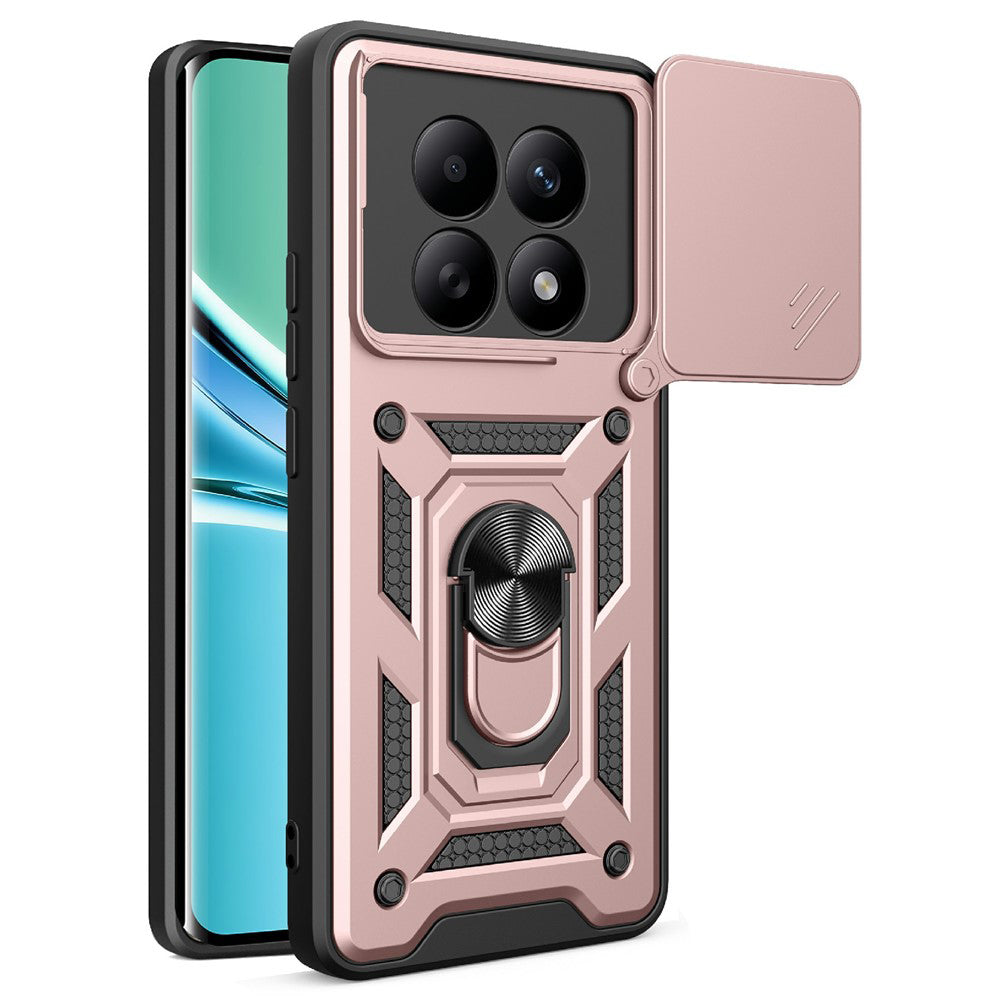 Techsuit - CamShield Series - Xiaomi Redmi Note 15 5G / Note 15 4G / Poco M8 5G - Rose Gold