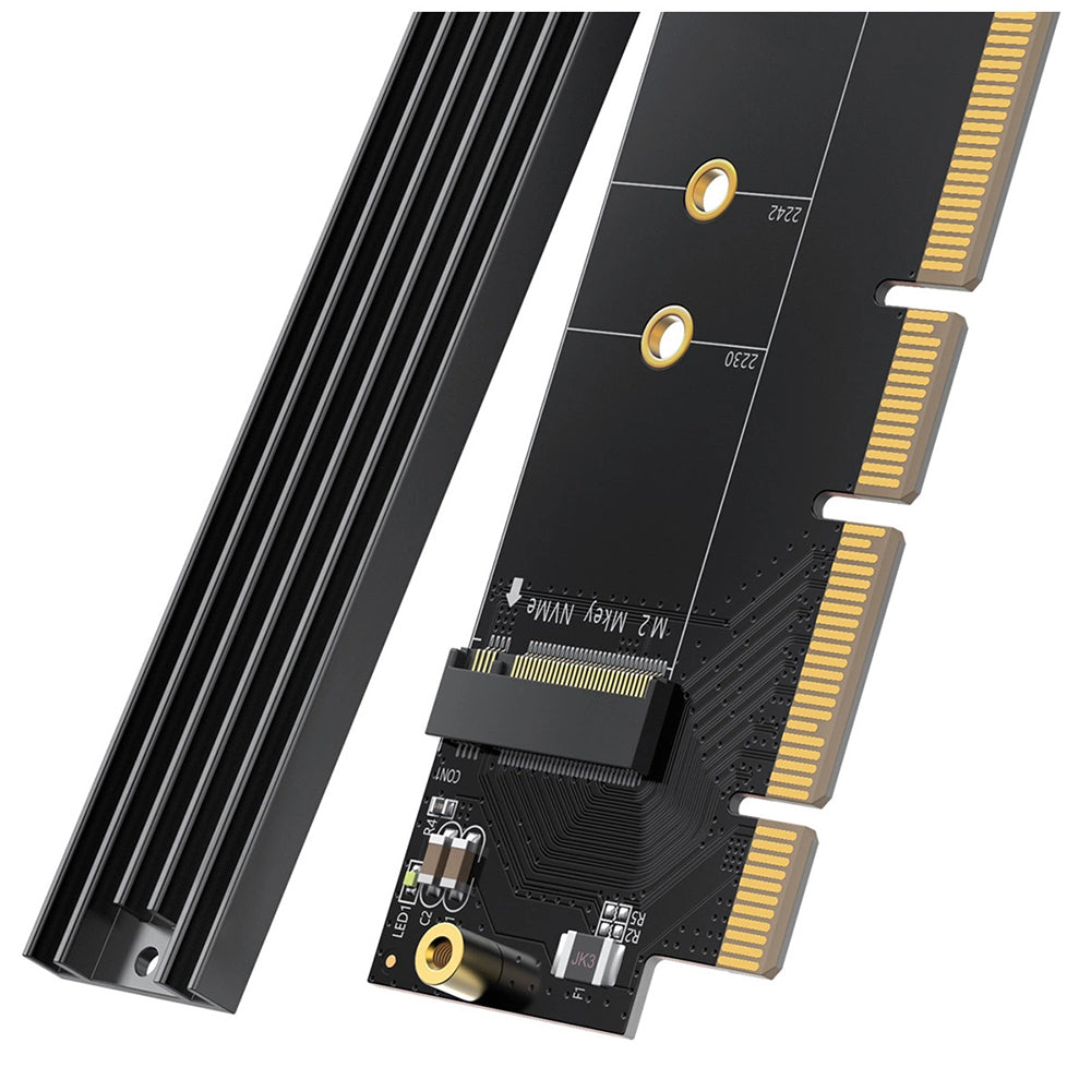 Ugreen - Expansion Card CM465 (30715) - PCIe 4.0 to M.2 NVMe, 64Gbps - Black