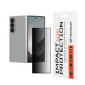 Techsuit - 111D Privacy Full Glue [Outside Screen] - Samsung Galaxy Z Fold6 - Black