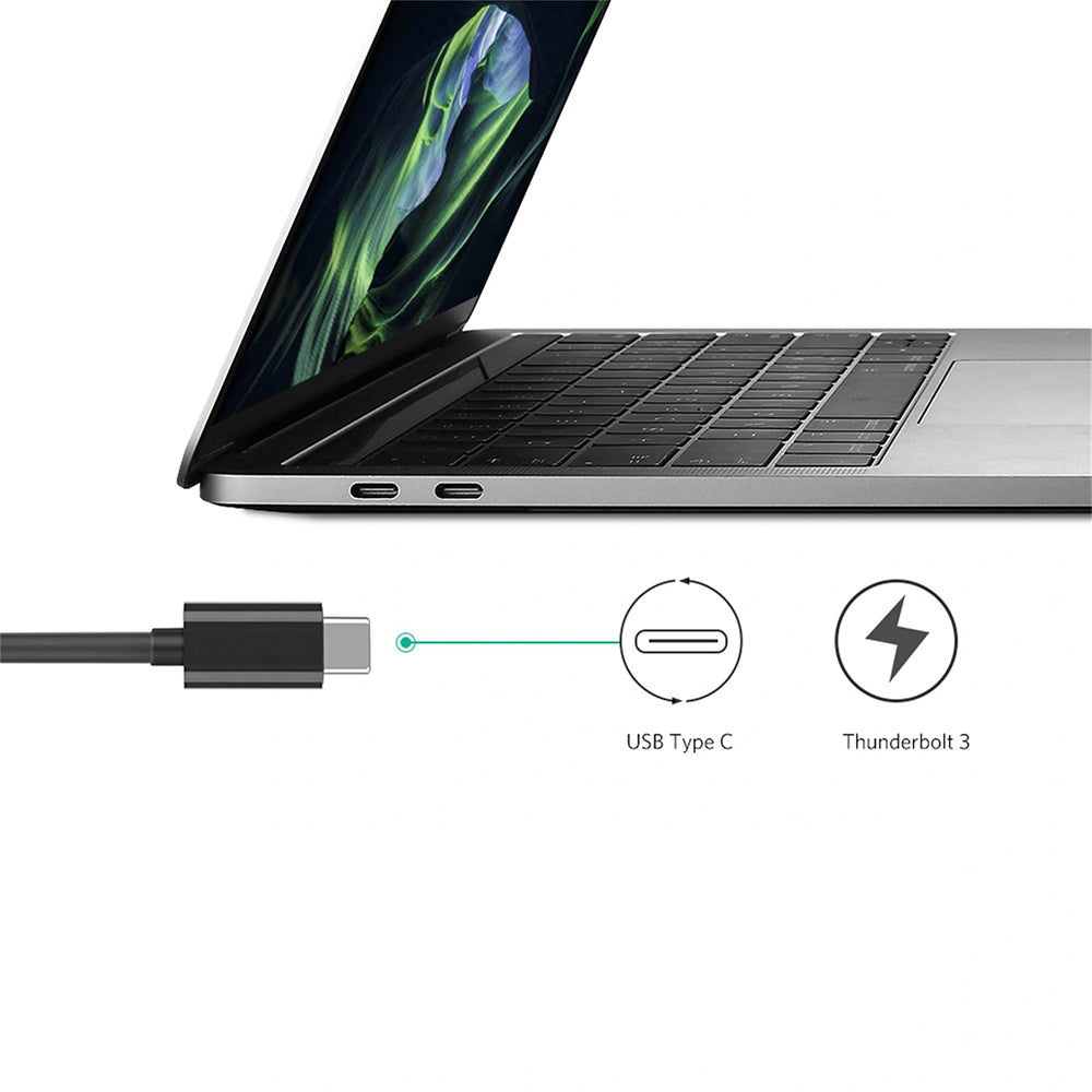 Ugreen - Ethernet Adapter US236 (50307) - USB-C to RJ45 LAN Port, Plug & Play, Windows, macOS, 1000Mbps - Black
