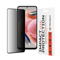 Techsuit - 111D Privacy Full Glue - Xiaomi Redmi Note 12 4G / 12 5G / Poco X5 - Black