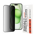 Techsuit - 111D Privacy Full Glue - iPhone 15 Plus / iPhone 16 Plus - Black