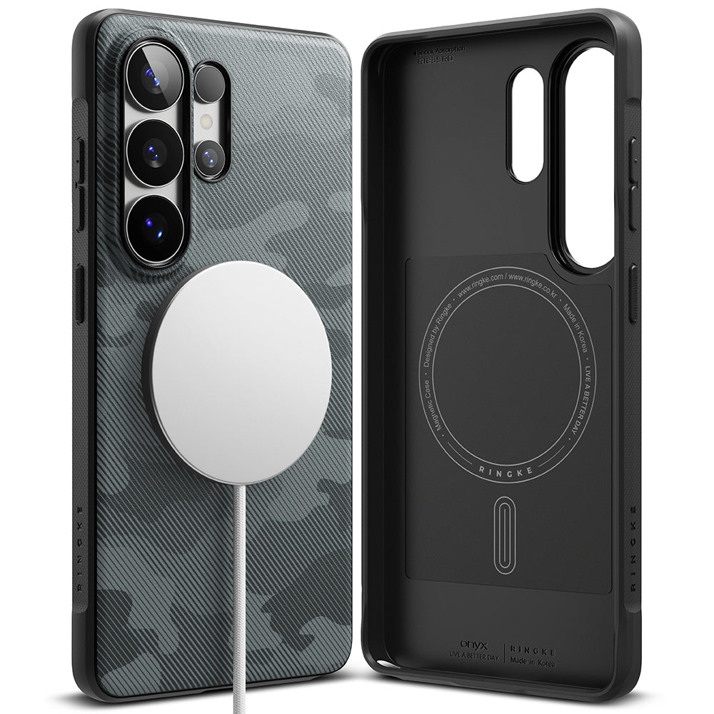 Ringke - Onyx MagSafe - Samsung Galaxy S26 Ultra - Camo Black