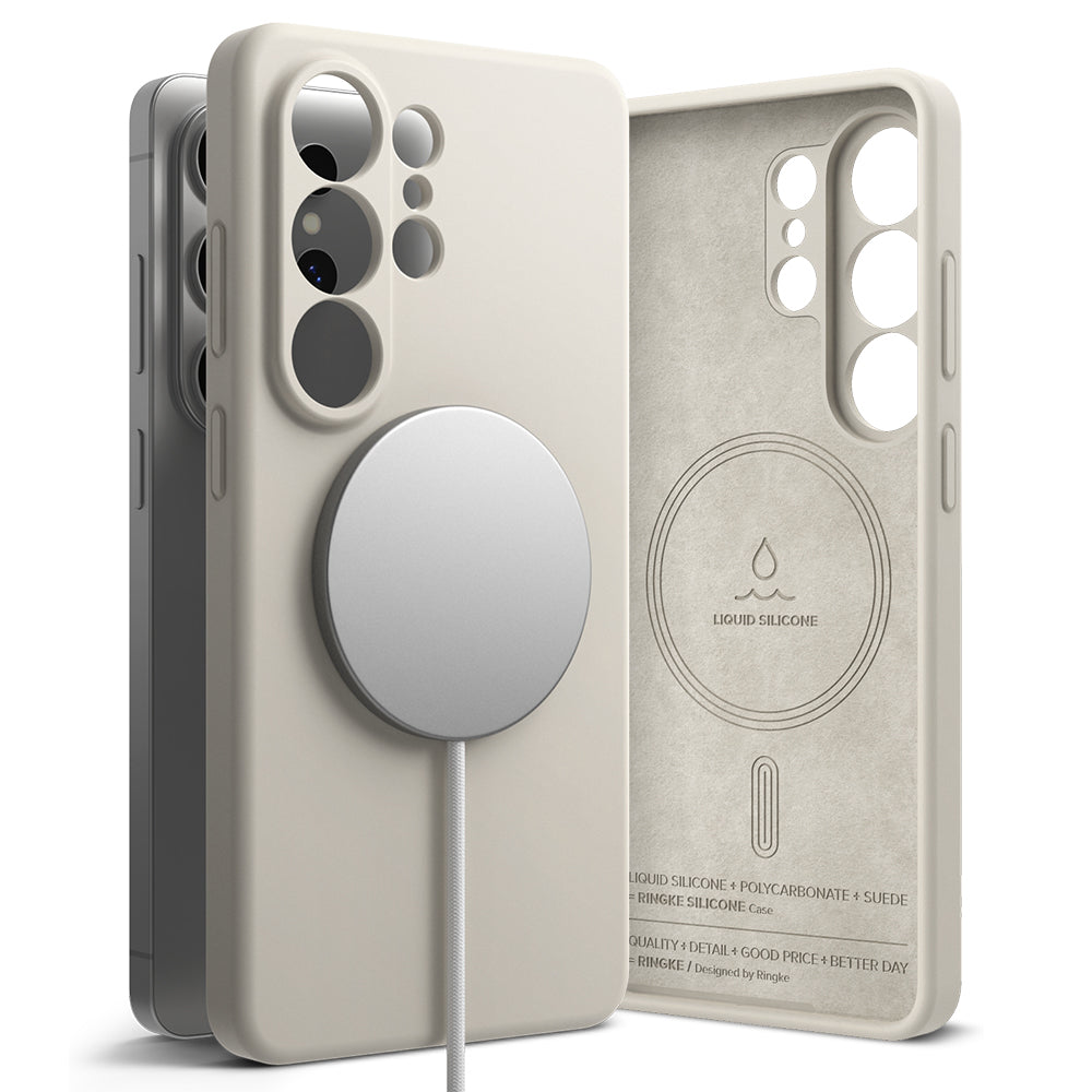Ringke - Silicone MagSafe - Samsung Galaxy S26 Ultra - Stone