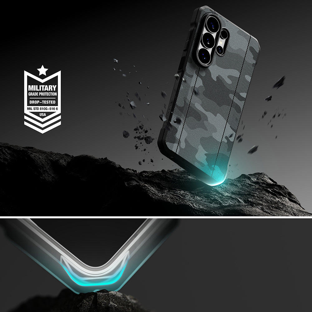 Ringke - Onyx Alpha MagSafe - Samsung Galaxy S26 Ultra - Camo Black
