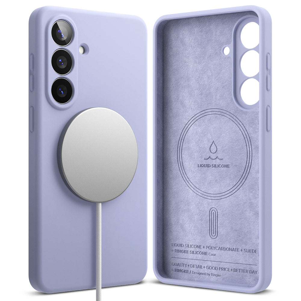 Ringke - Silicone MagSafe - Samsung Galaxy S26 Plus - Lavender