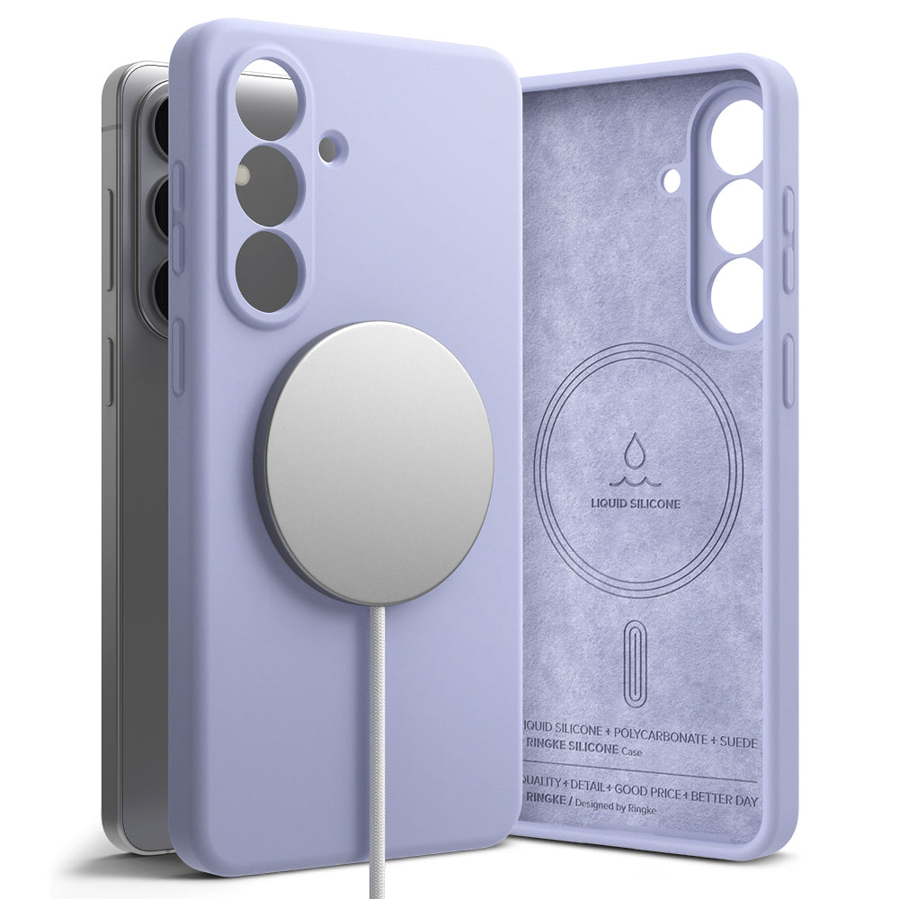Ringke - Silicone MagSafe - Samsung Galaxy S26 Plus - Lavender