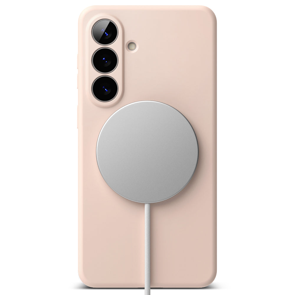 Ringke - Silicone MagSafe - Samsung Galaxy S26 - Pink Sand